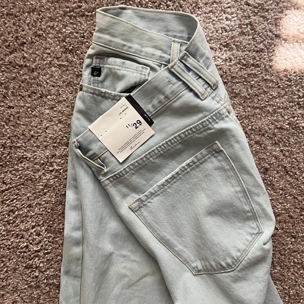 Distressed Bootcut Kancan Jeans